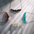 Obsidian | .925 Sterling Silver | Firefly Glass Infinity Clasp Anklet